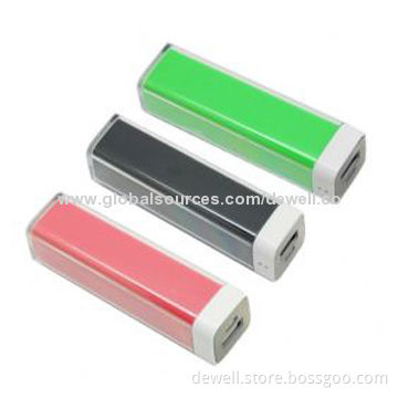 Promotion item for Christmas, 2000/2500/2600mAh emergency mobile phone chargerNew
